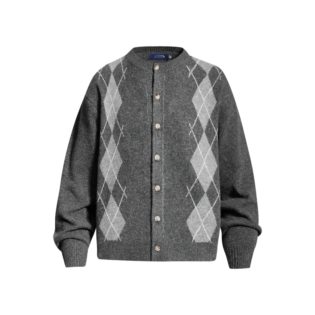 Lingge Knitted Coat