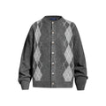 Lingge Knitted Coat