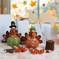 Thanksgiving Decoration Creative Hanging Leg Turkey Plush Autumn Party Home Kitchen Decorative Ornament