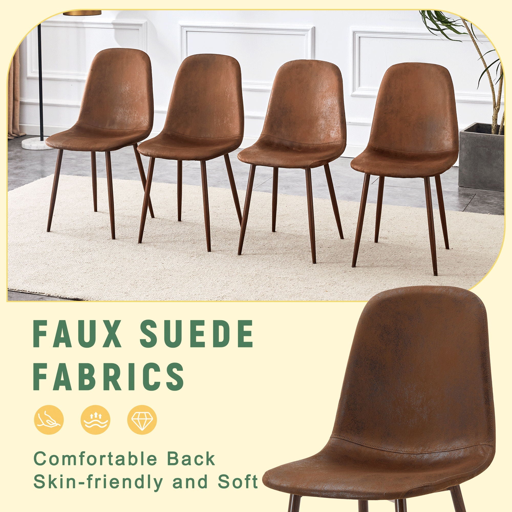 Chairs (Set of 4) - Walnut