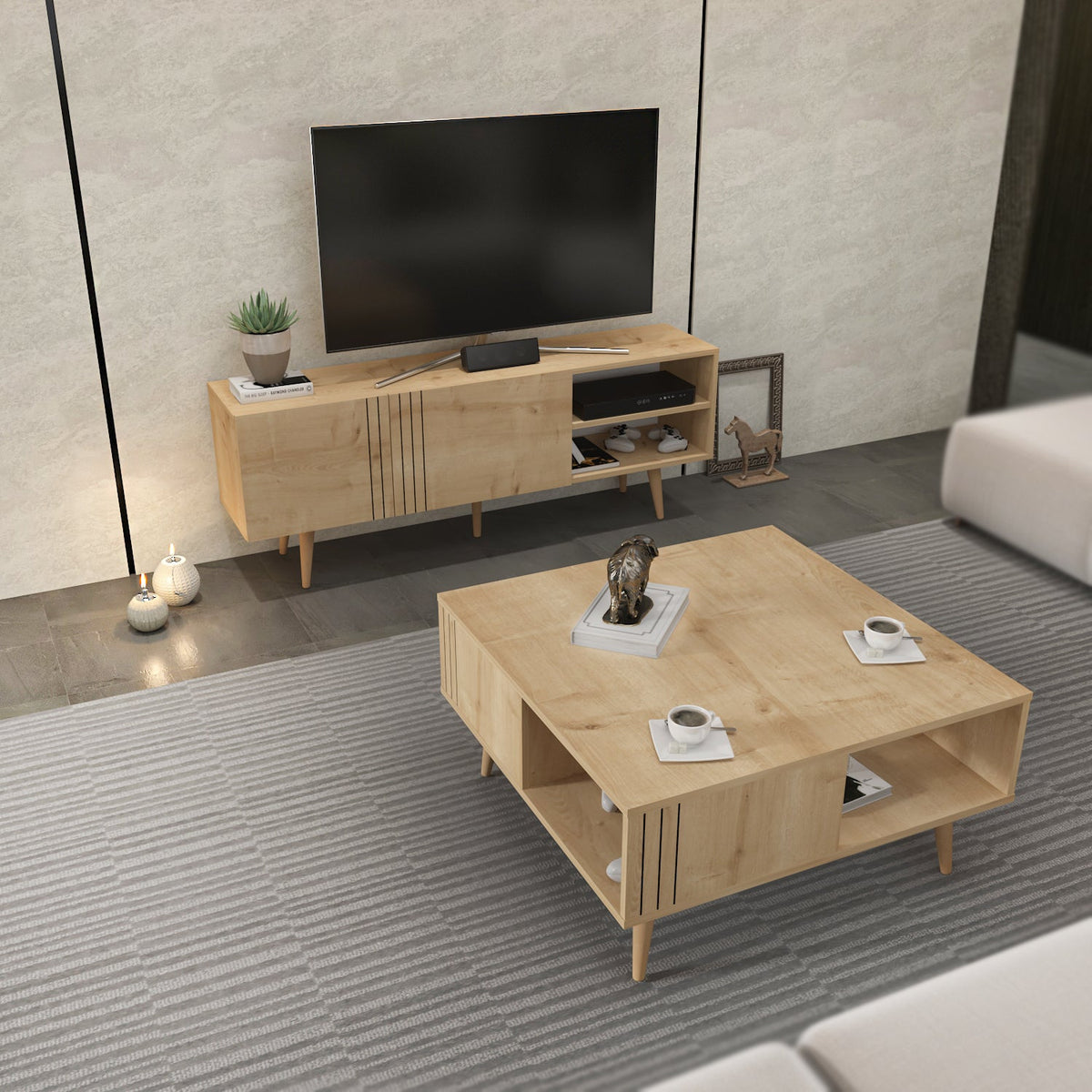 Ronas Modern Living Room Set