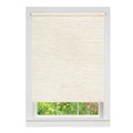 Privacy Jute Shade - Linen, Cordless, Natural Fiber, Wide Width, Decorative Window Treatment - 71x72