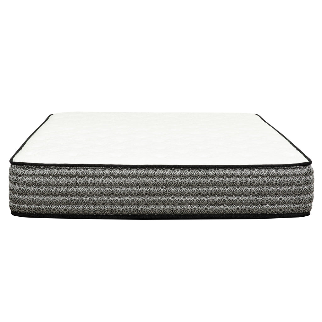 12" Premium Hybrid Mattress In A Box Soft Gel Memory Foam Top With Cooling Technology - Gray / White - Queen