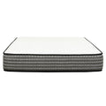 12" Premium Hybrid Mattress In A Box Soft Gel Memory Foam Top With Cooling Technology - Gray / White - Queen