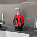 Lightweight Bathroom Handheld Heart-Shaped Liquid Dispenser for Shower Gel, Shampoo, Soap, and Hand Soap Refill Bottles