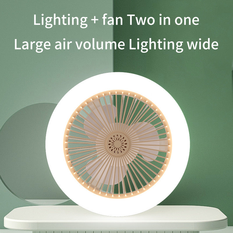 30W Ceiling Fan with Remote Control with Lighting Lamp E27 Converter Base with Aromatherapy for Bedroom Living Home