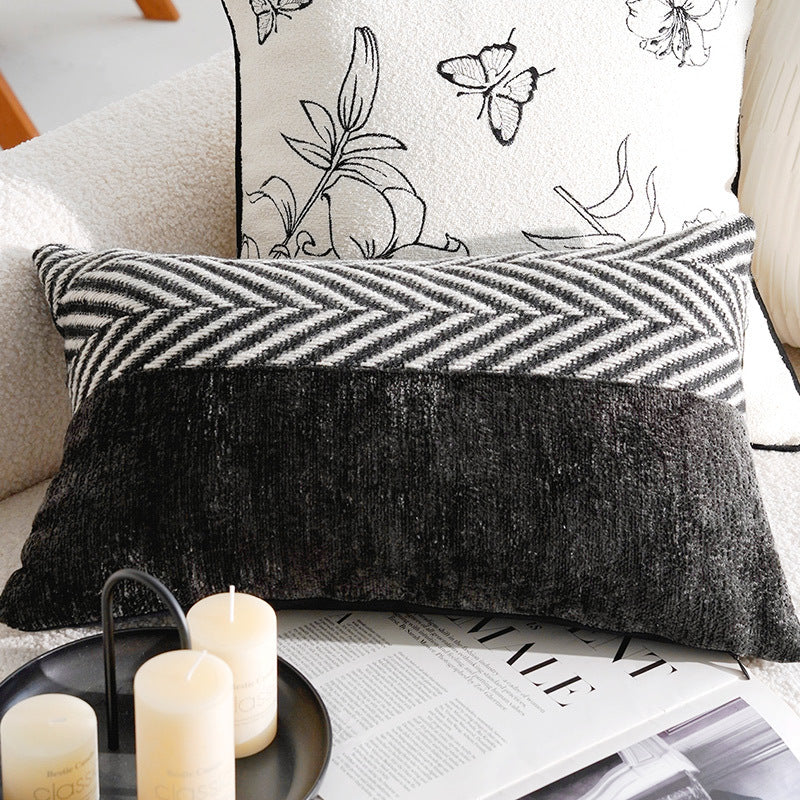 Living room sofa pillow cover