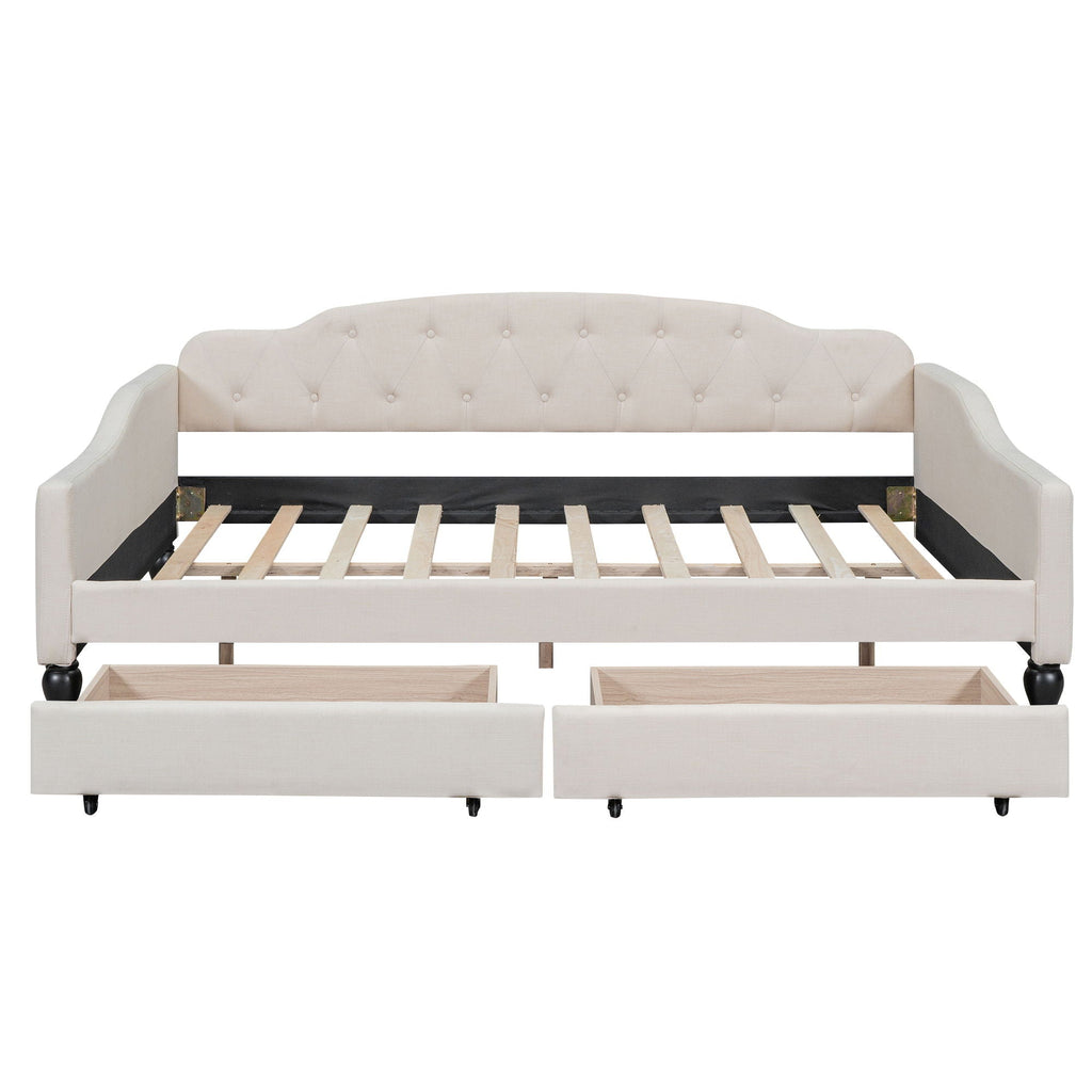 Upholstered Tufted Daybed