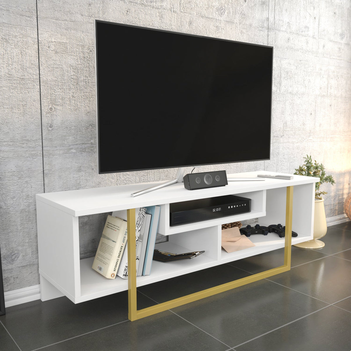 Asal 47'' TV Stand Media Consol for Up To 60'' TVs