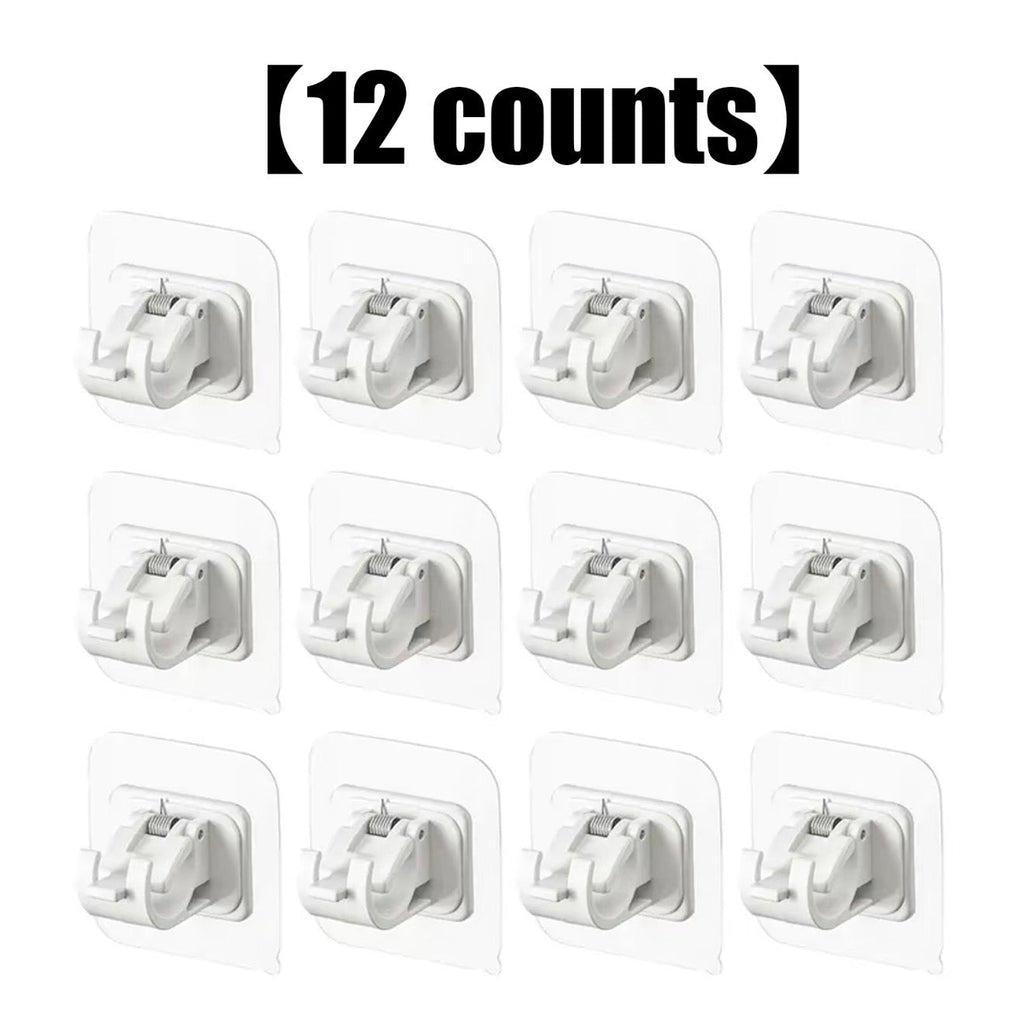 CrystalFix Curtain Rod Hooks Set