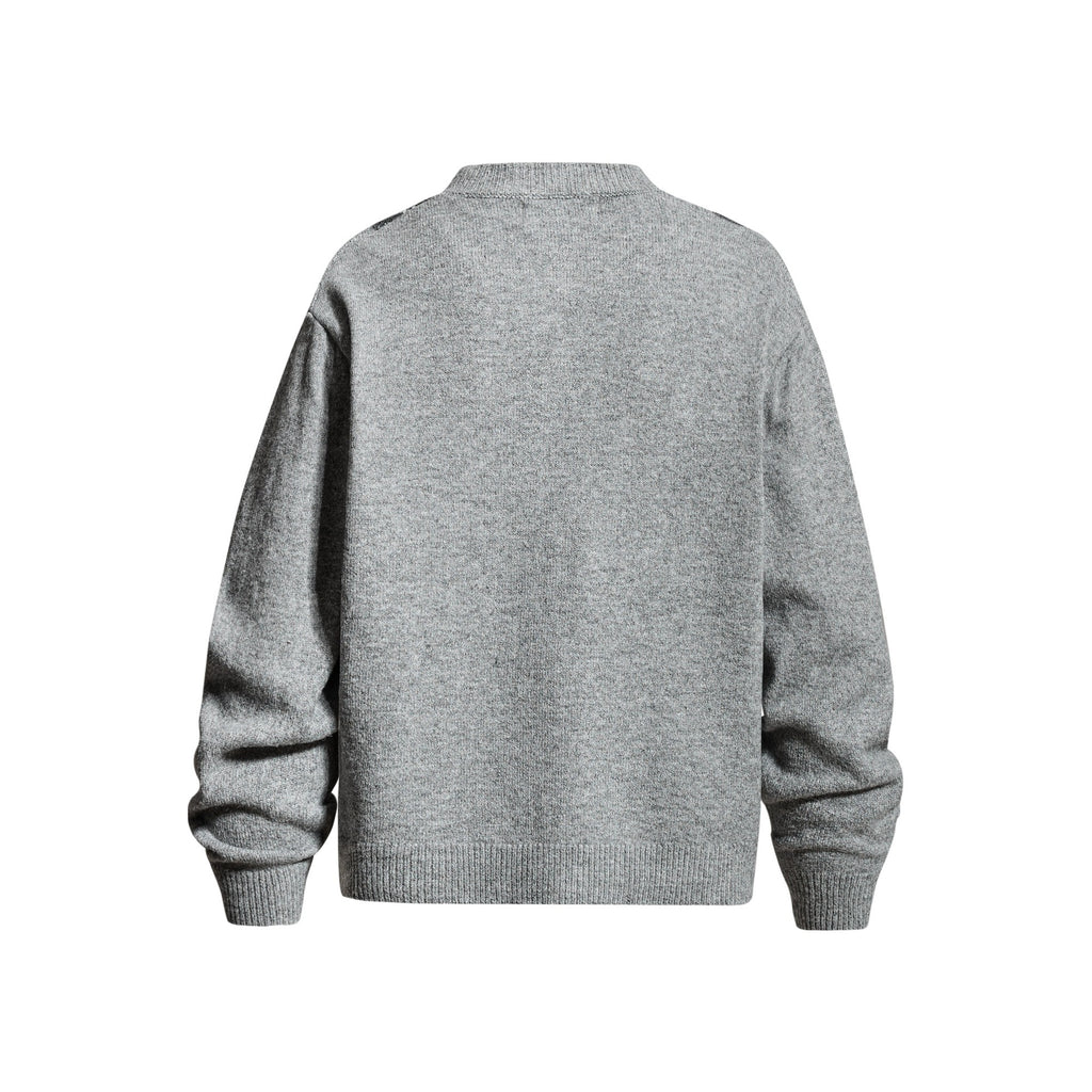 Lingge Knitted Coat