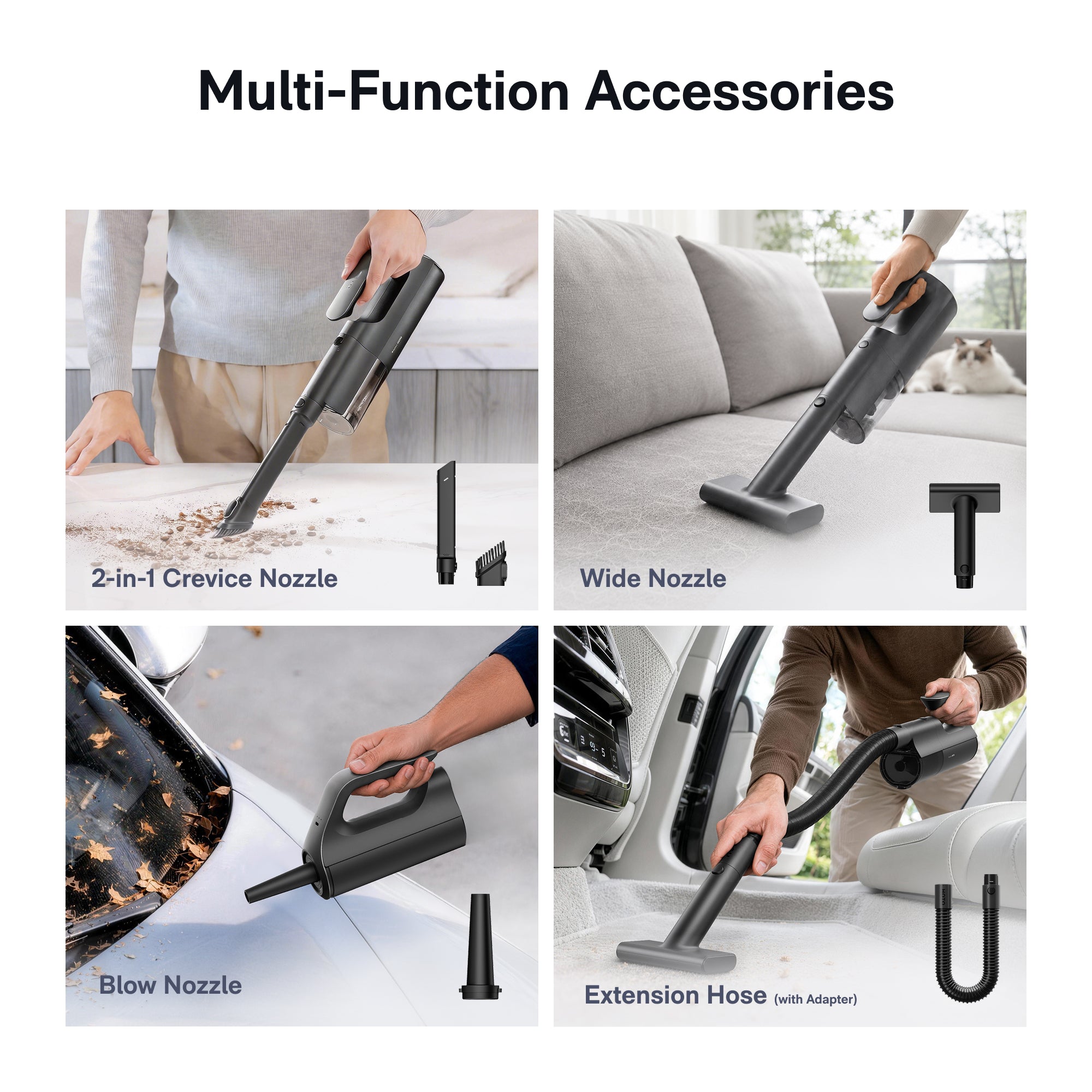 HOTO BlowVac™ Handheld Vacuum