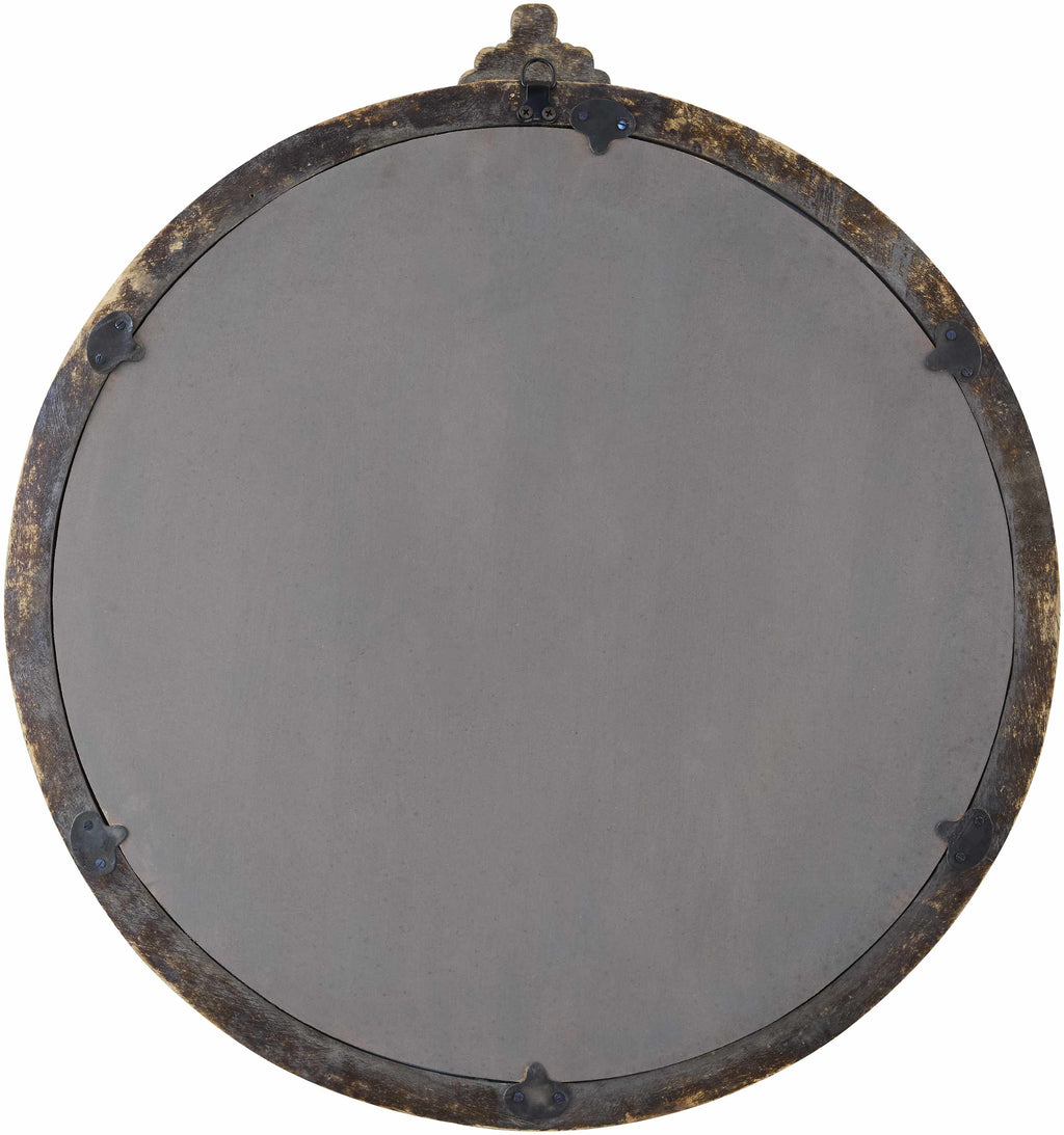 Kandersteg Dark Red Accent Mirror