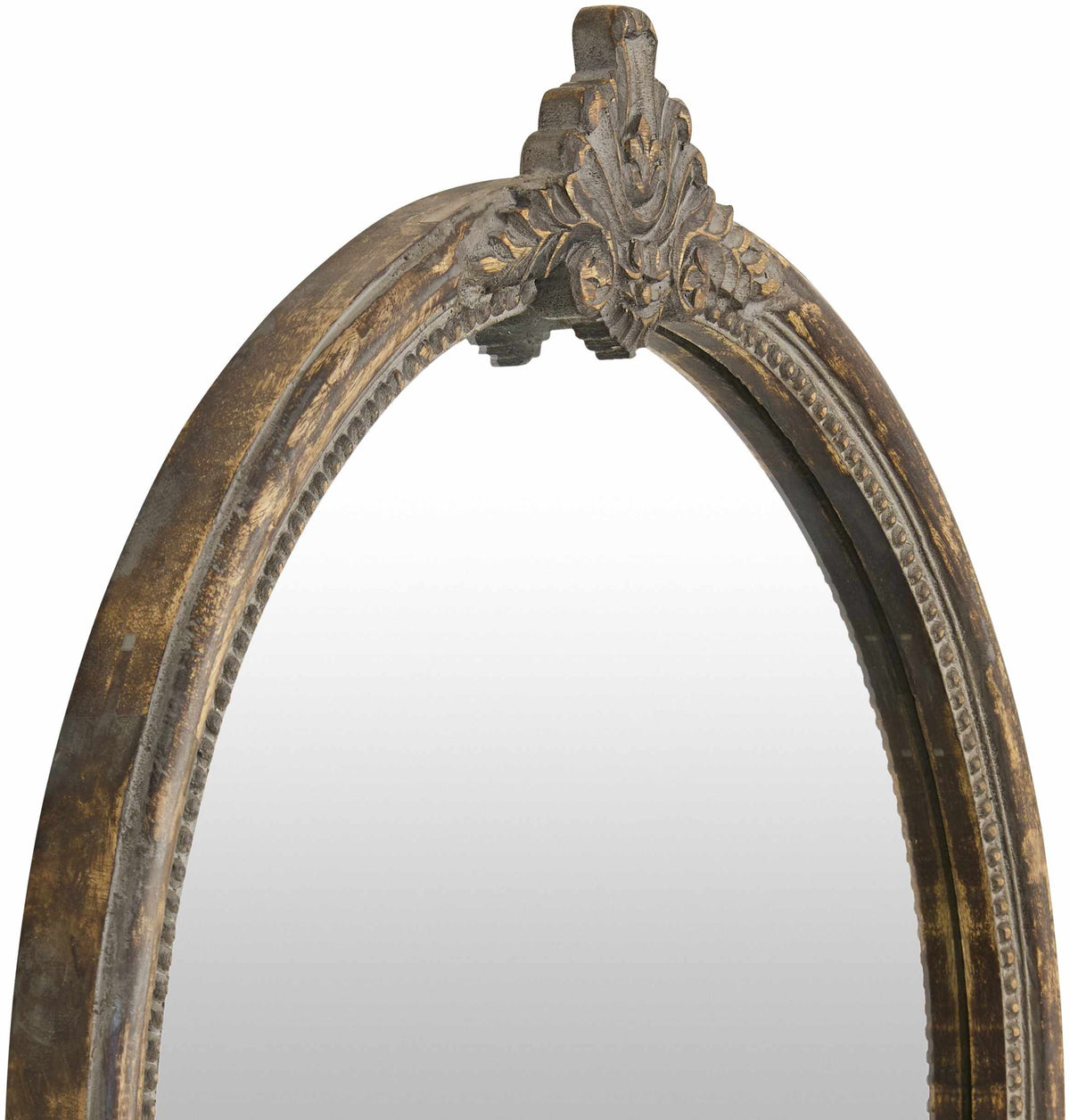 Kandersteg Dark Red Accent Mirror
