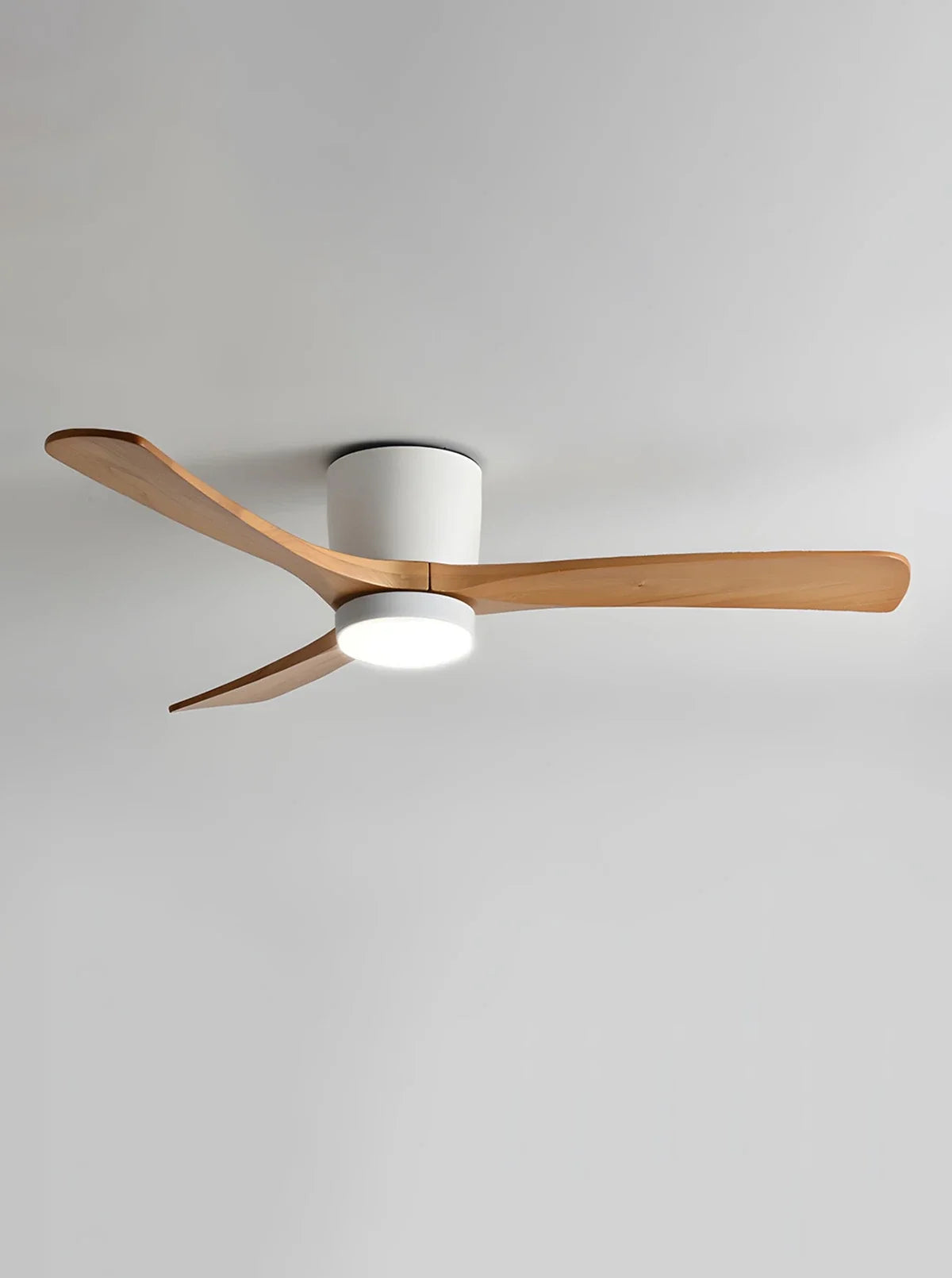 Nordic Propeller Wooden Ceiling Fan Light