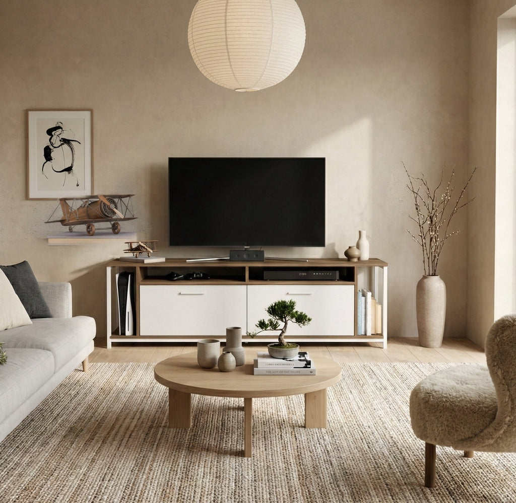 Omar 63" Wide TV Stand & Media Console for TVs up to 72"