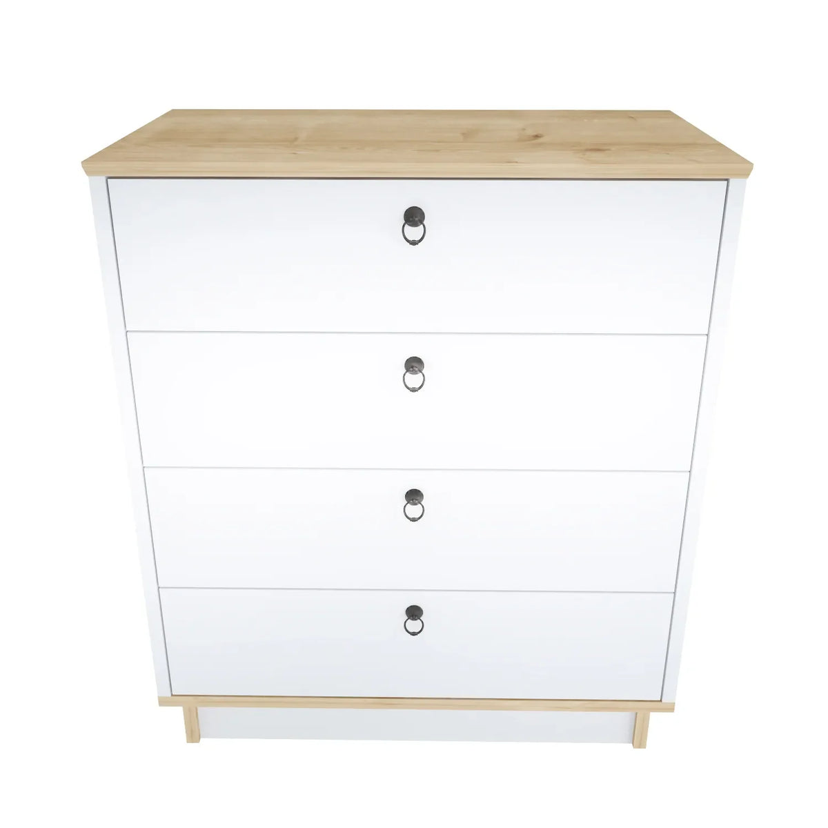 Sahra 28" Wide Modern Dresser with Four Drawers | Lingerie Chest