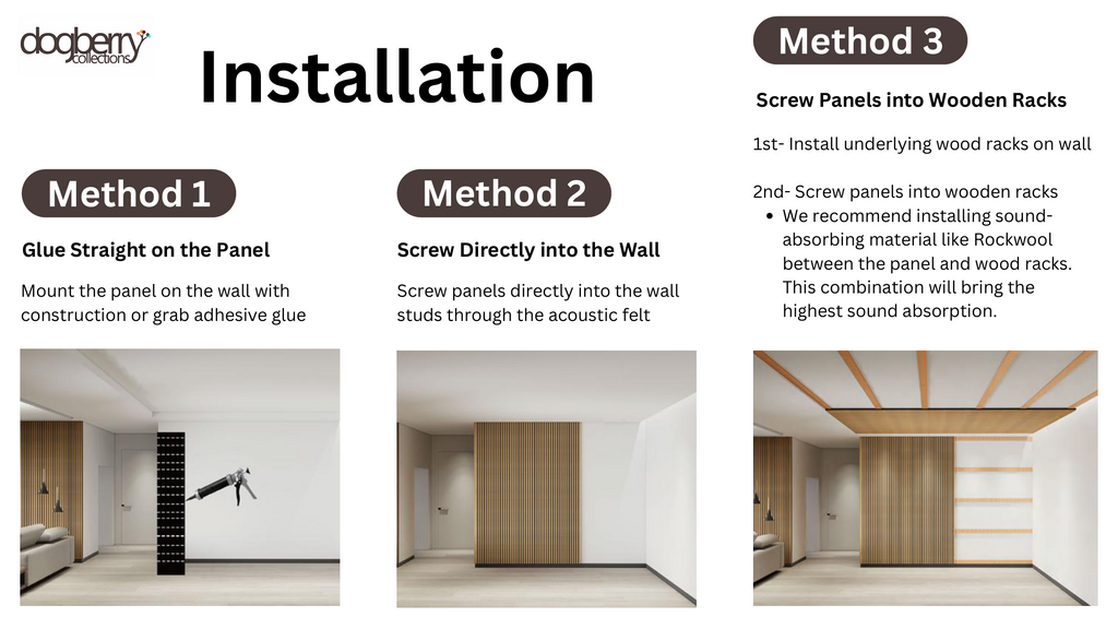2-Pack Acoustic Wall Panels – Gray