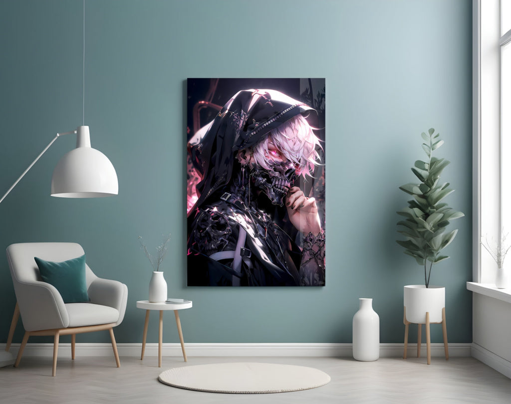 Shadow Queen Glass Wall Art || Designer Collection
