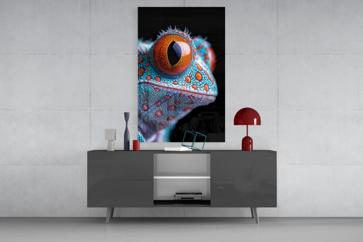Cosmic Eyes Glass Wall Art || Designer Collection