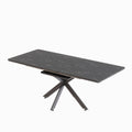 Modern Mid-Century Dining Table Set With Extendable Design
