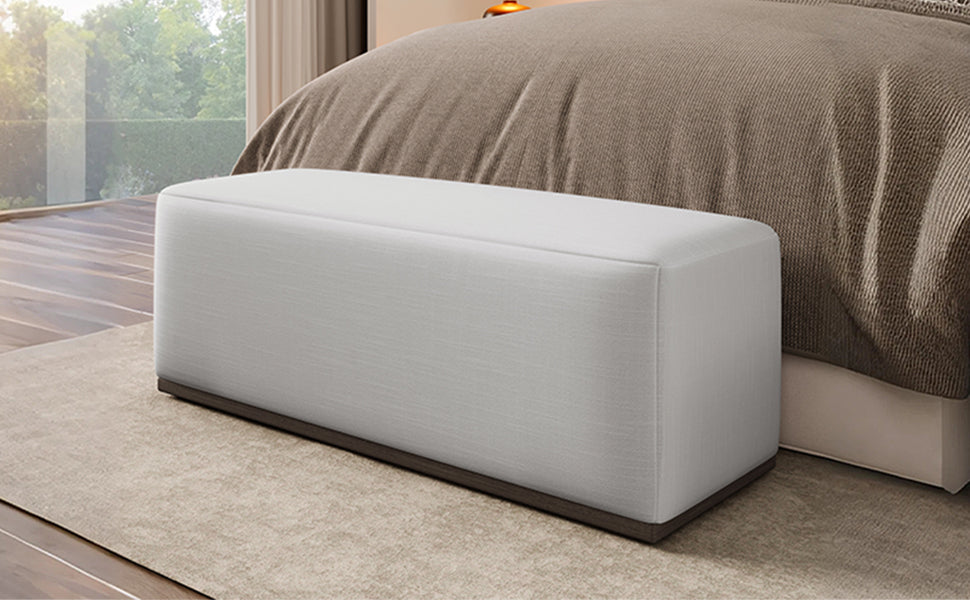 Simple and Elegant Footstool Bench