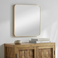 Ockenfels Modern Arched Gold Wall Mirror