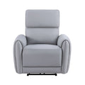 Jeromie - Power Motion Recliner With USB Port - Gray