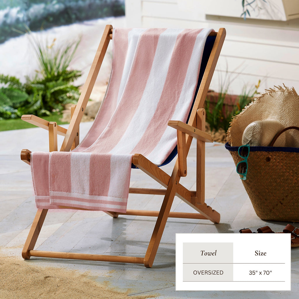 Striped Cabana Beach Towel - Edgartown Collection