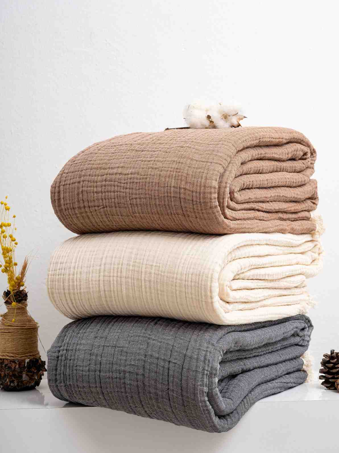 4 Layers Muslin Blanket