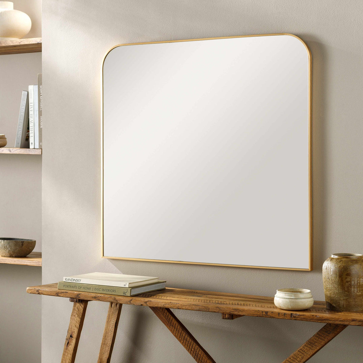 Grimisuat Gold Mirror