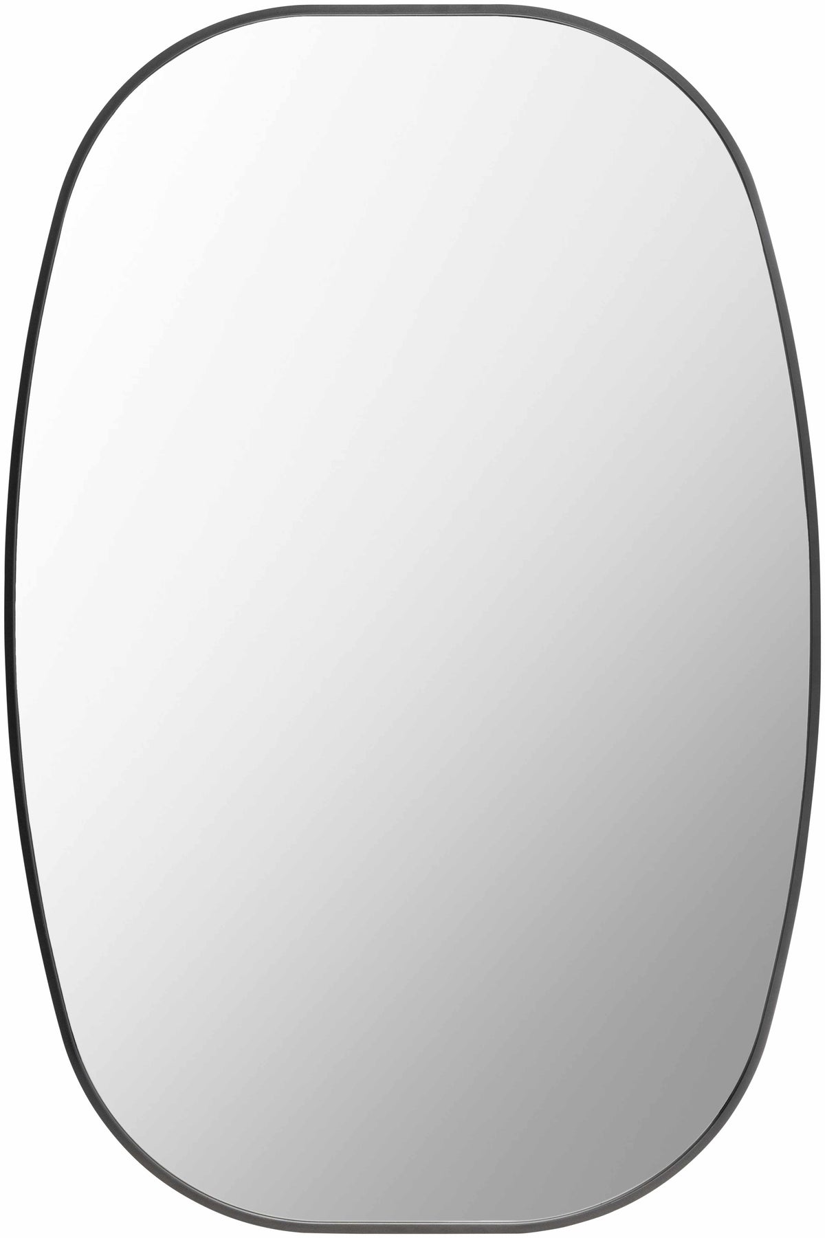 Kopparberg Black Gold Frame Round Mirror
