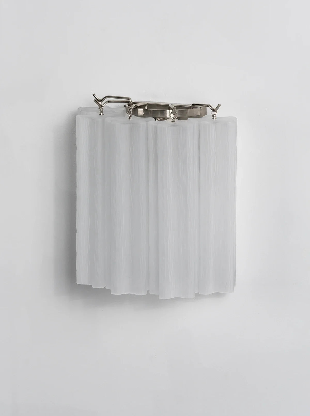 Lorelei Rippled Glass Curtain Wall Sconce
