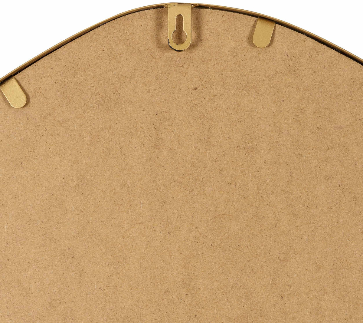 Lochovice Gold Distressed Wood Mirror