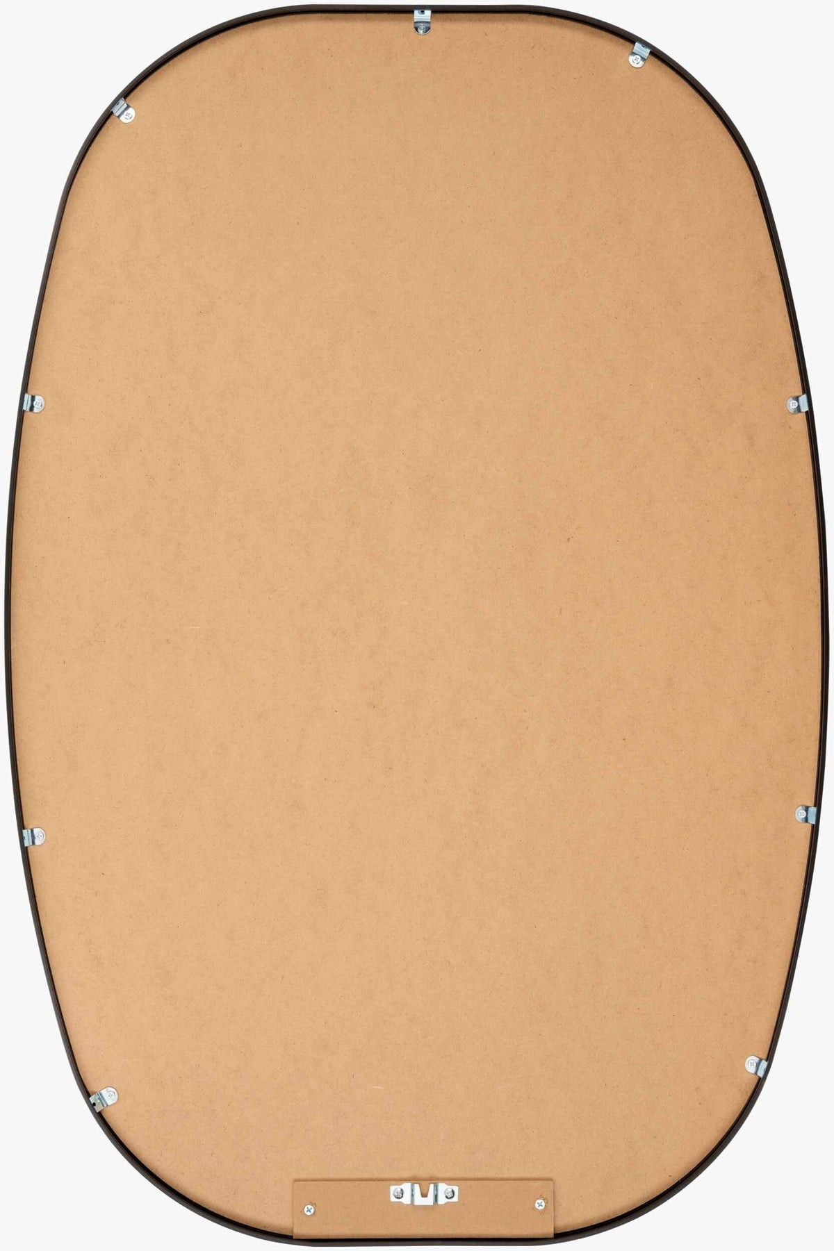 Kopparberg Black Gold Frame Round Mirror