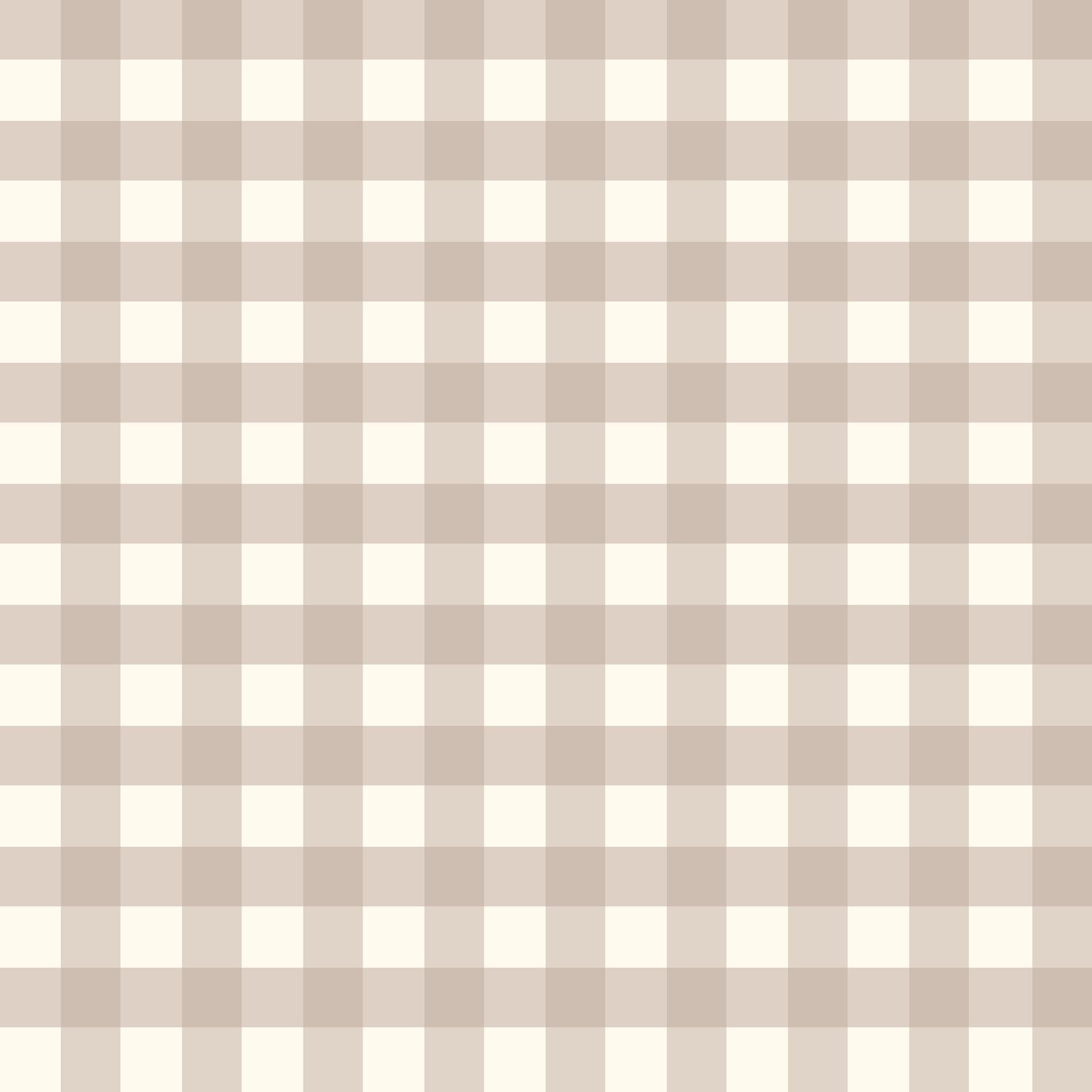 Willowside Gingham (Tan) Wallpaper