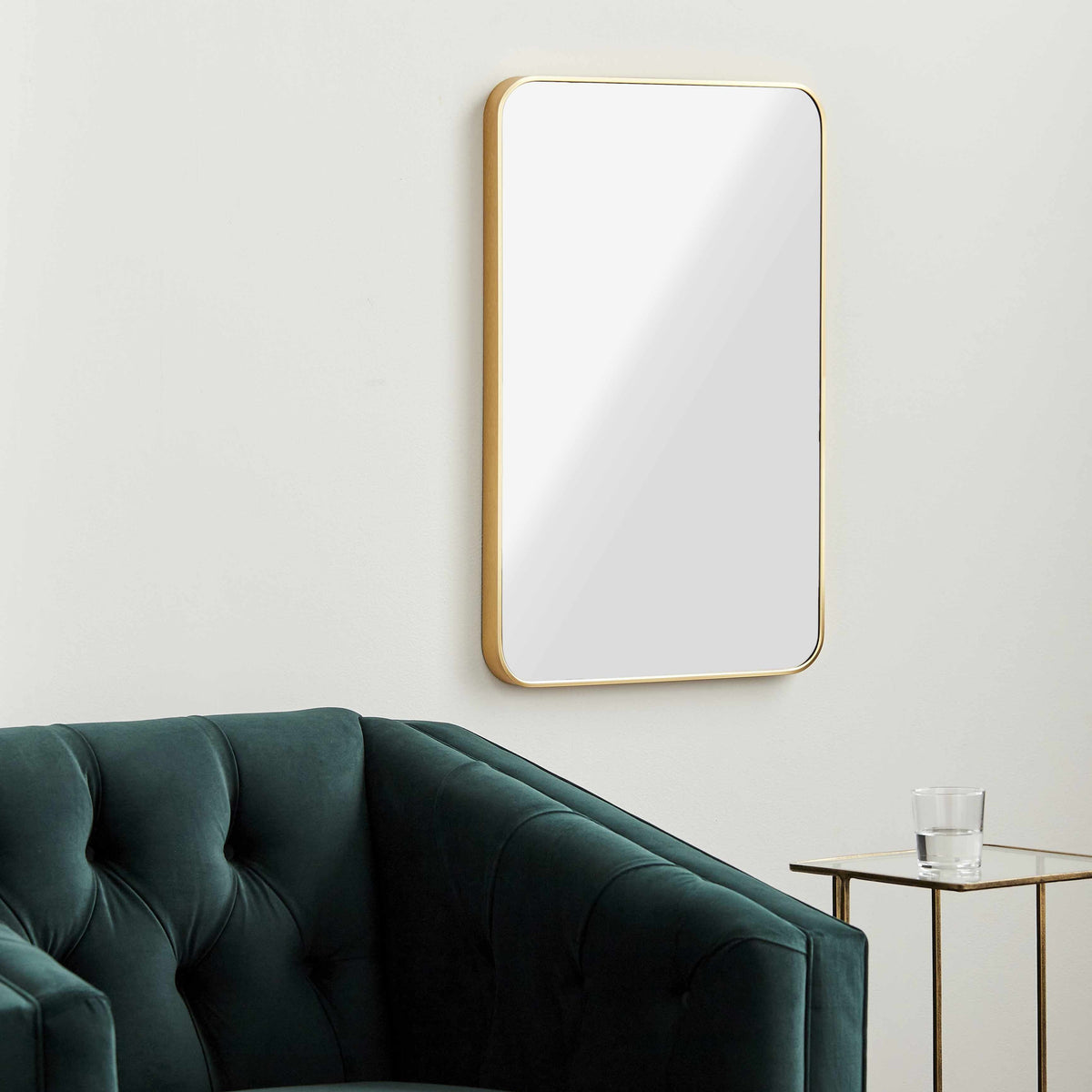 Sustinente Gold Carved Mirror